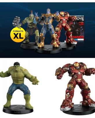 Action Figure di Iron Man & Hulk nuovi 