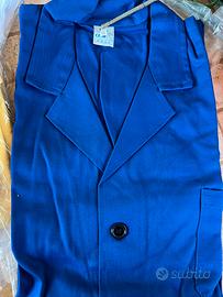 Vestaglia blu da lavoro