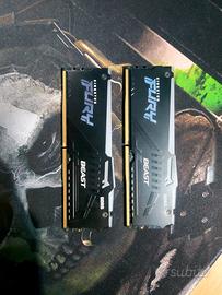 Kingston Fury Beast RGB 16GB Kit 2x8GB DDR5 6000hz