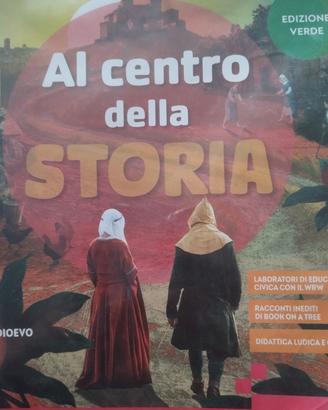 libro Al centro della storia 1 