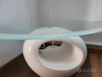 tavolino in cristallo