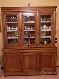 Credenza/libreria in stile Luigi Filippo