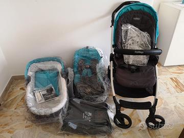 Passeggino Peg Perego + Set Navetta, Ovetto, Borsa