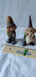 Gnomo con folletto 2 personaggi