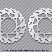 Coppia di dischi anteriori SHURIKEN HONDA TRX 500