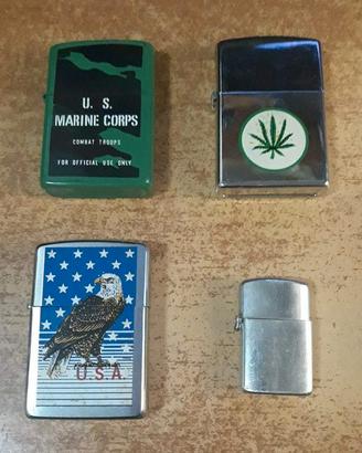 Zippo + Accendini Vari Da Collezione