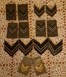 Gradi militari anni 80