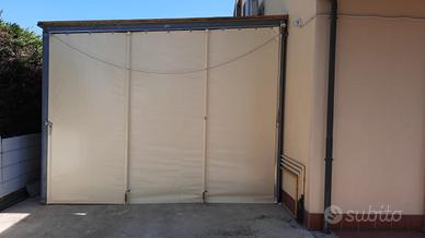 Portone telato scorrevole