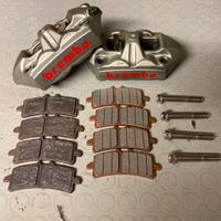 Pinze brembo m4 pastiglie z04 viti probolt