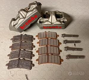 Pinze brembo m4 pastiglie z04 viti probolt