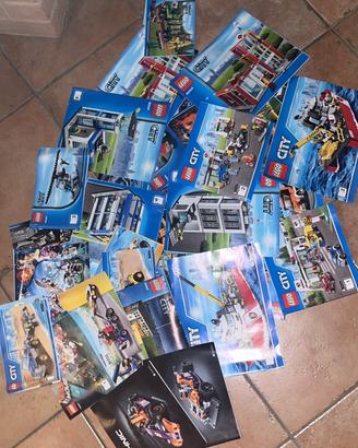 lego lotto manuali istruzioni originali city tecni
