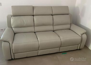 Divano in pelle Poltronesofà - come nuovo