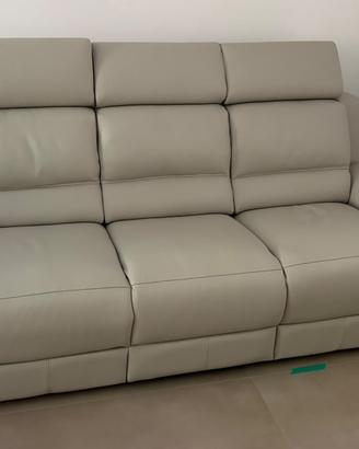 Divano in pelle Poltronesofà - come nuovo