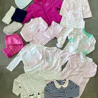 Pacchetto vestitini bimba 3-6 mesi