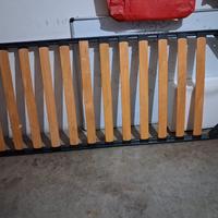 Rete letto singolo doghe legno 