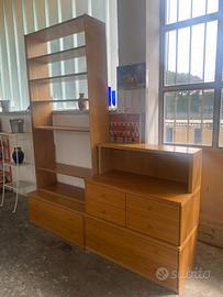 Libreria componibile in legno