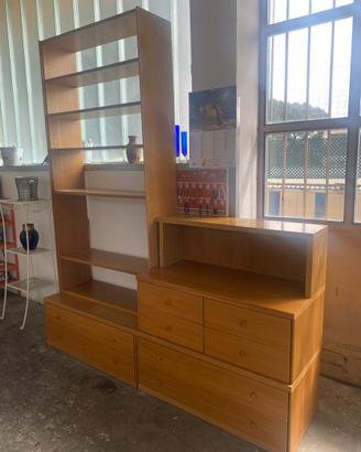 Libreria componibile in legno