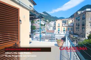Minori nuda proprieta con terrazzo