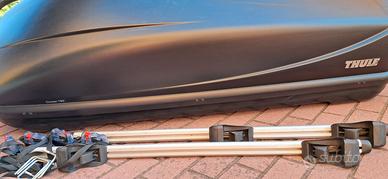 Baule Ocean 780 Thule Nero  + Barre Mont Blanc