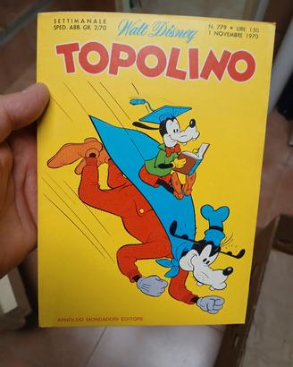 Topolino  N°779 Novembre 1970 150 Lire