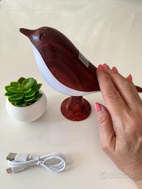 Lampada LED ricaricabile touch , ricarica usb