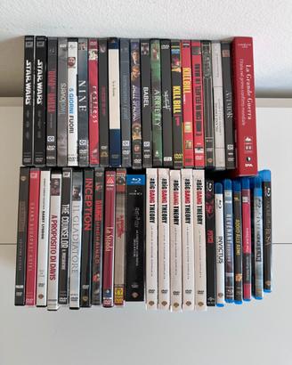 DVD misti film serie blue ray