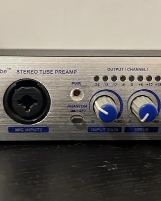 preamplificatore microfonico valvolare