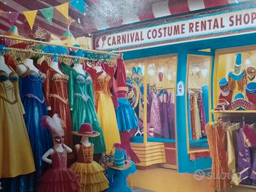 Costumi di carnevale stock