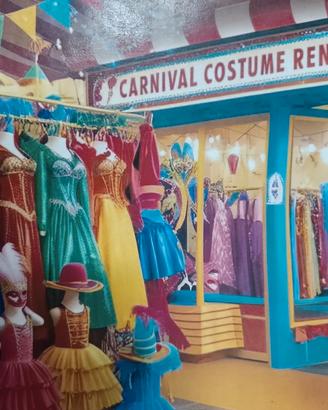 Costumi di carnevale stock