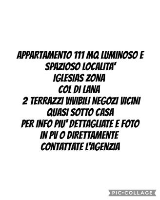 Appartamento iglesias zona col di lana