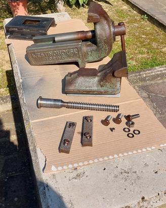 Morsa da banco professionale usata 