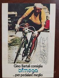 Cartolina pubblicitaria Bartali
