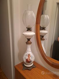 lampada a olio vintage