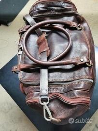 Borsone Sportivo in Cuoio