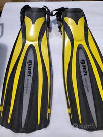 PINNE MARES QUATTRO EXCEL XLARGE GIALLA