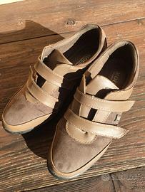 Scarpe comode Moenia n.39 camoscio marrone