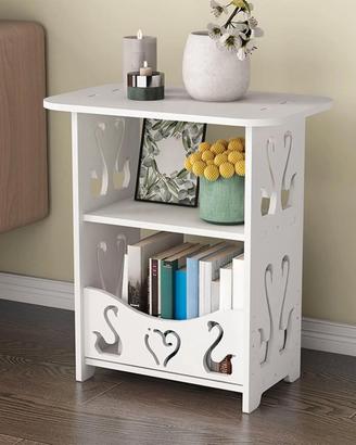 mobiletto da casa stile shabby bianco 