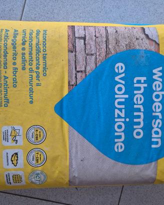 intonaco deumidificatore weber