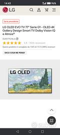 TV lg OLED g1 77 pollici 