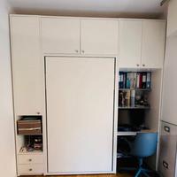 Camera da  Letto a Scomparsa con Armadio