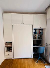 Camera da  Letto a Scomparsa con Armadio