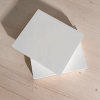 mensole quadrate lack 2 pezzi 