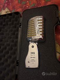 Microfono stile vintage IMG stage line dm 065