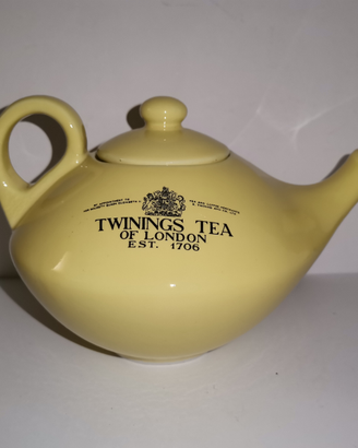 Teiera TWININGS gialla aladino