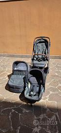 TRIO VELOCE PEGPEREGO FIAT 500 PIÙ SEGGIOLINO AUTO