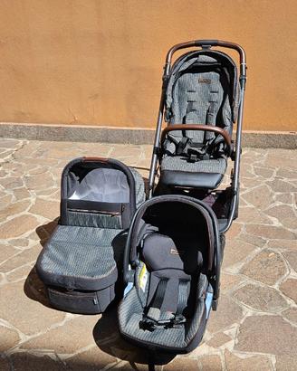 TRIO VELOCE PEGPEREGO FIAT 500 PIÙ SEGGIOLINO AUTO