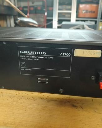 amplificatore grundig v 1700