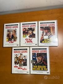 Lotto 5 DVD Sergio Leone- Il Grande Cinema