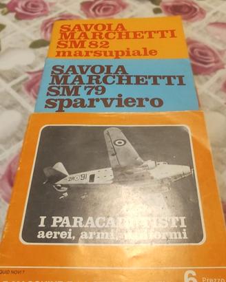 Lotto 3 opuscoli aviazione Stem Mucchi