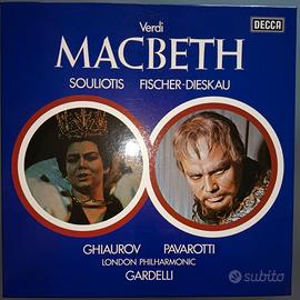 Dischi Vinile LP GIUSEPPE VERDI "MACBETH"